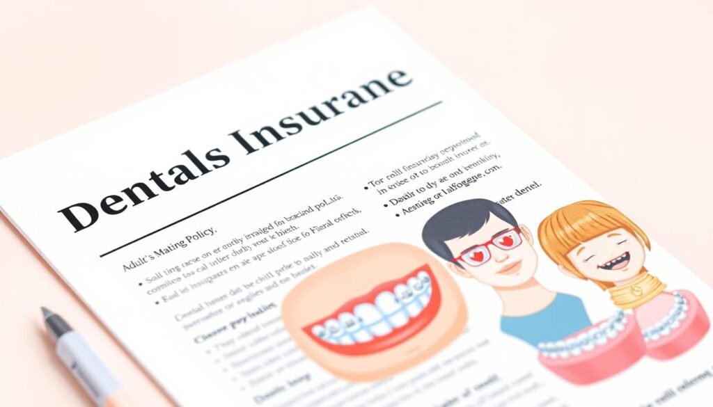 Dental insurance coverage for braces