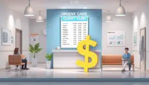 urgent care visit cost without insurance