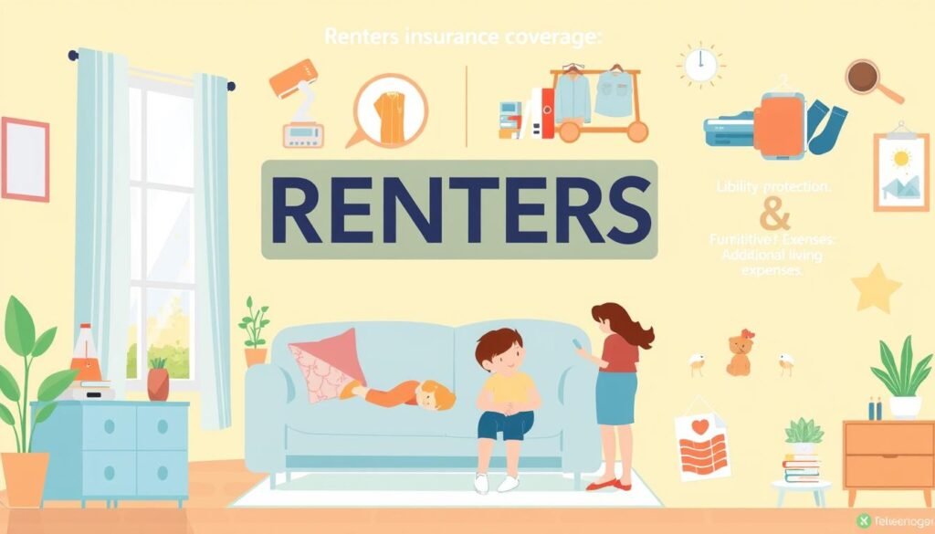 What renters insurance covers