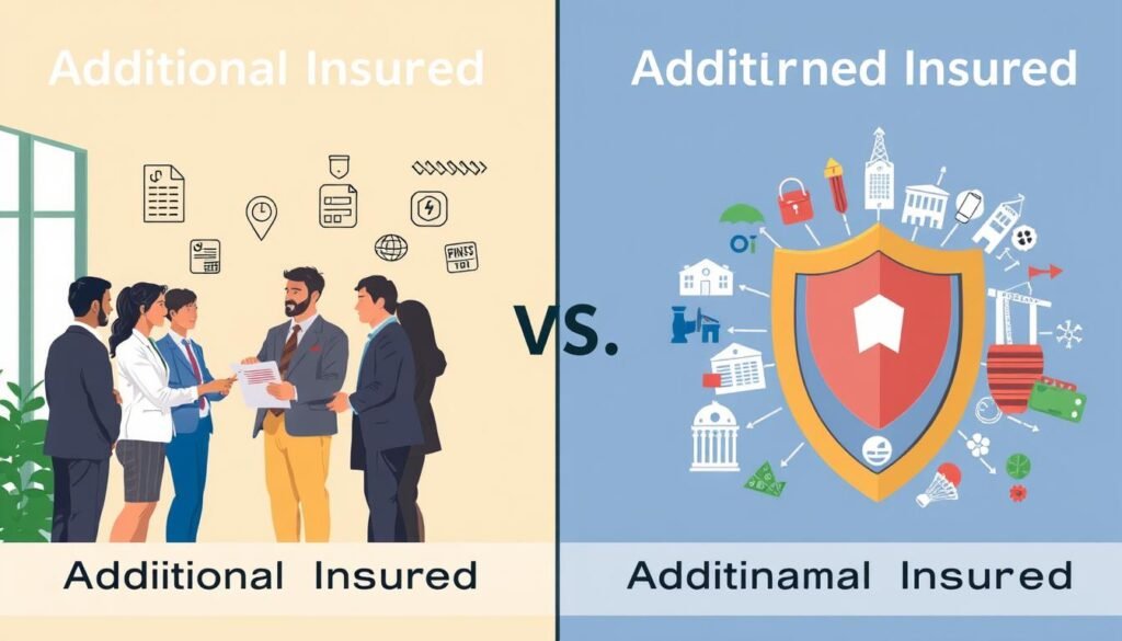 Understanding additional insured vs additional named insured