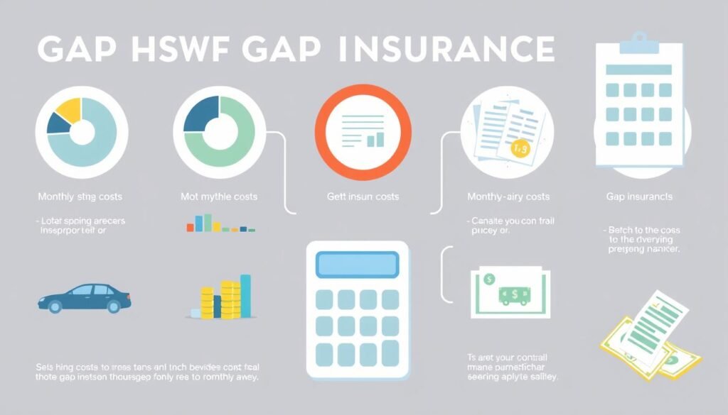 how much is gap insurance per month