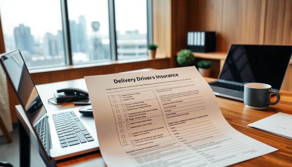 delivery driver insurance checklist
