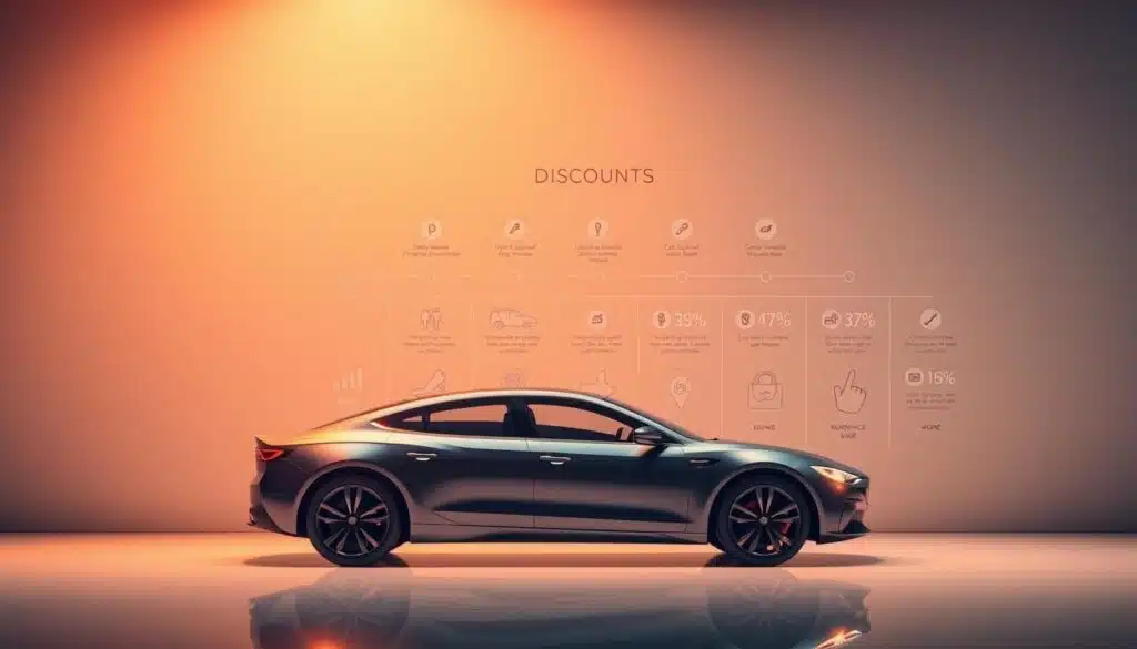 car insurance discounts visualization