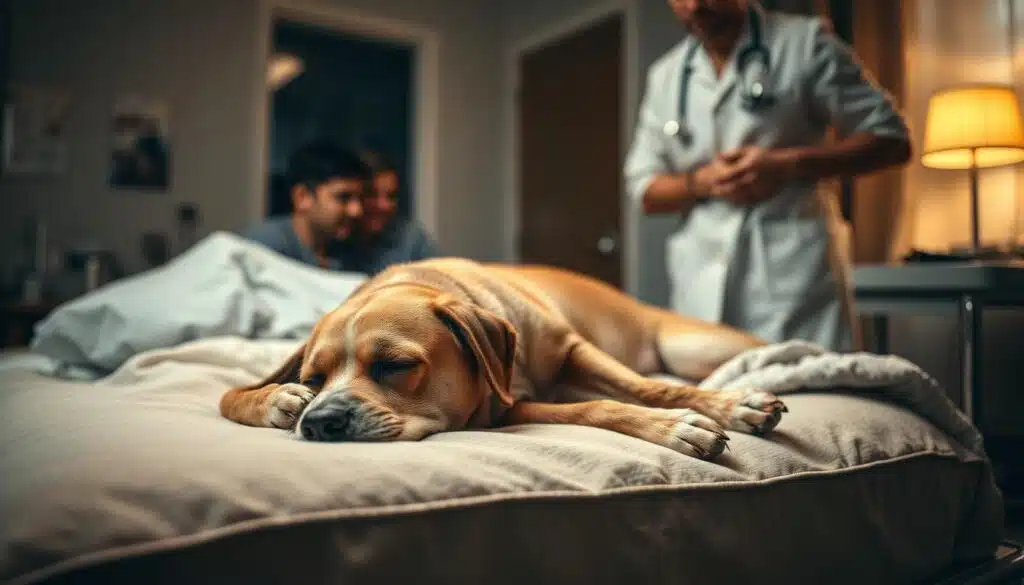 end-of-life care for dogs with cancer