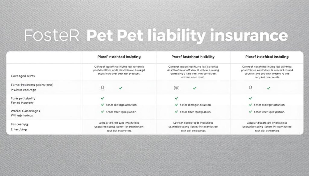 foster pet liability coverage comparison