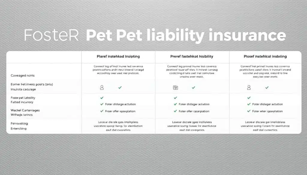 foster pet liability coverage comparison