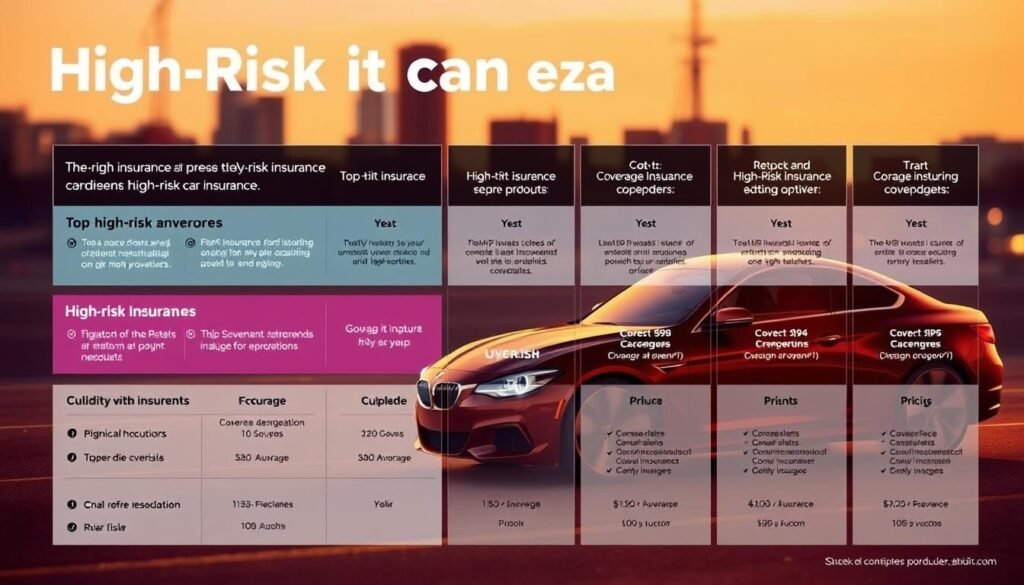 high-risk car insurance comparison