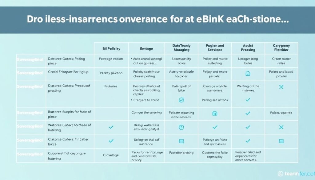 policy for e-bike owners comparison chart