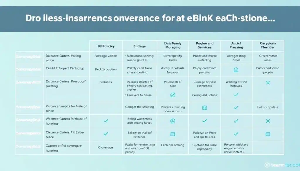 policy for e-bike owners comparison chart