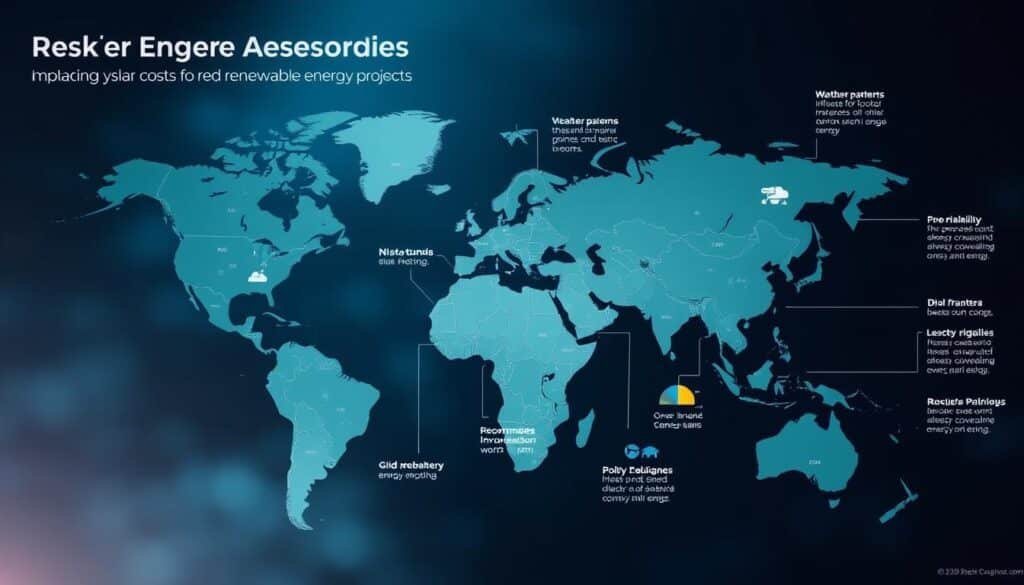 renewable energy risk management map