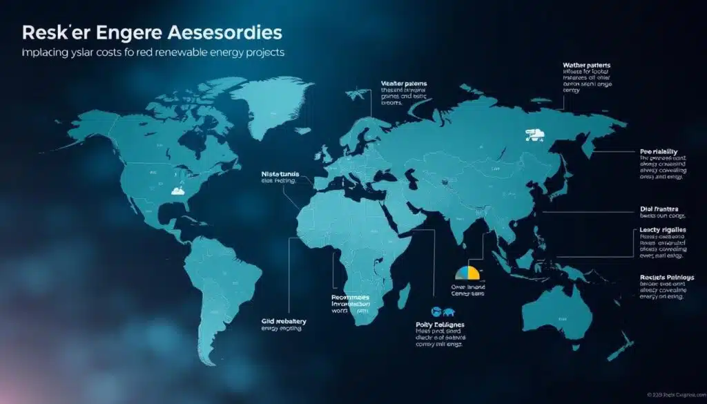 renewable energy risk management map