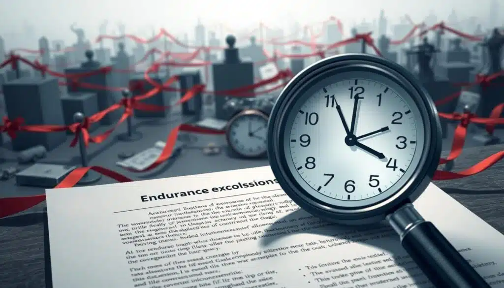 Endurance exclusions