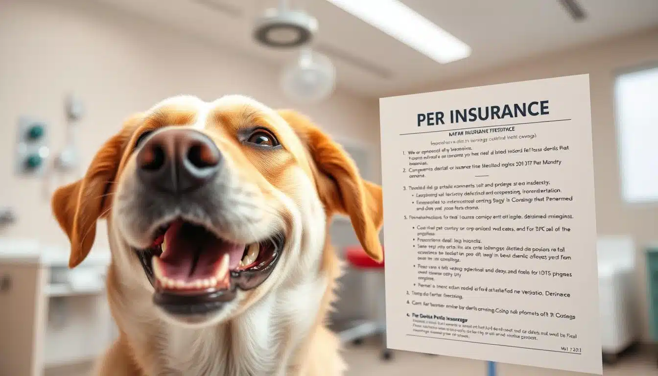 Pet insurance for dental care