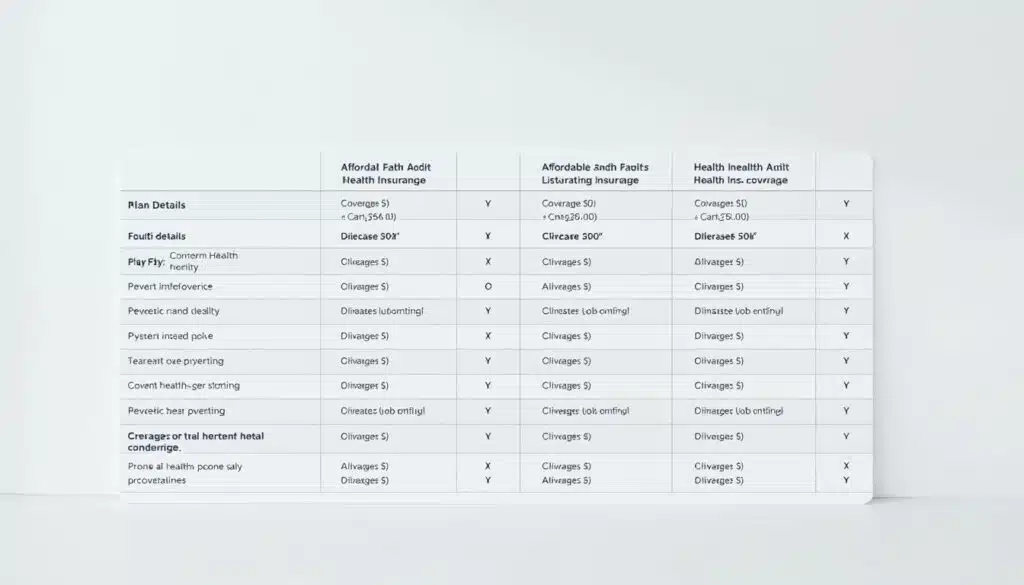 affordable health insurance options comparison