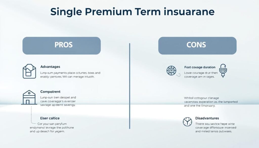 single premium term insurance pros and cons