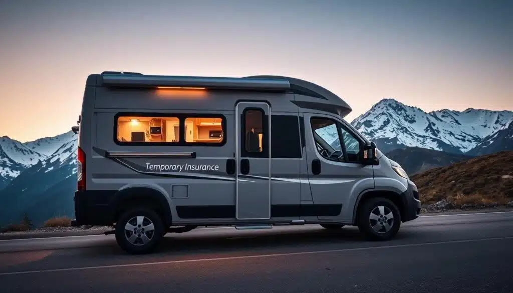 temporary campervan insurance cost